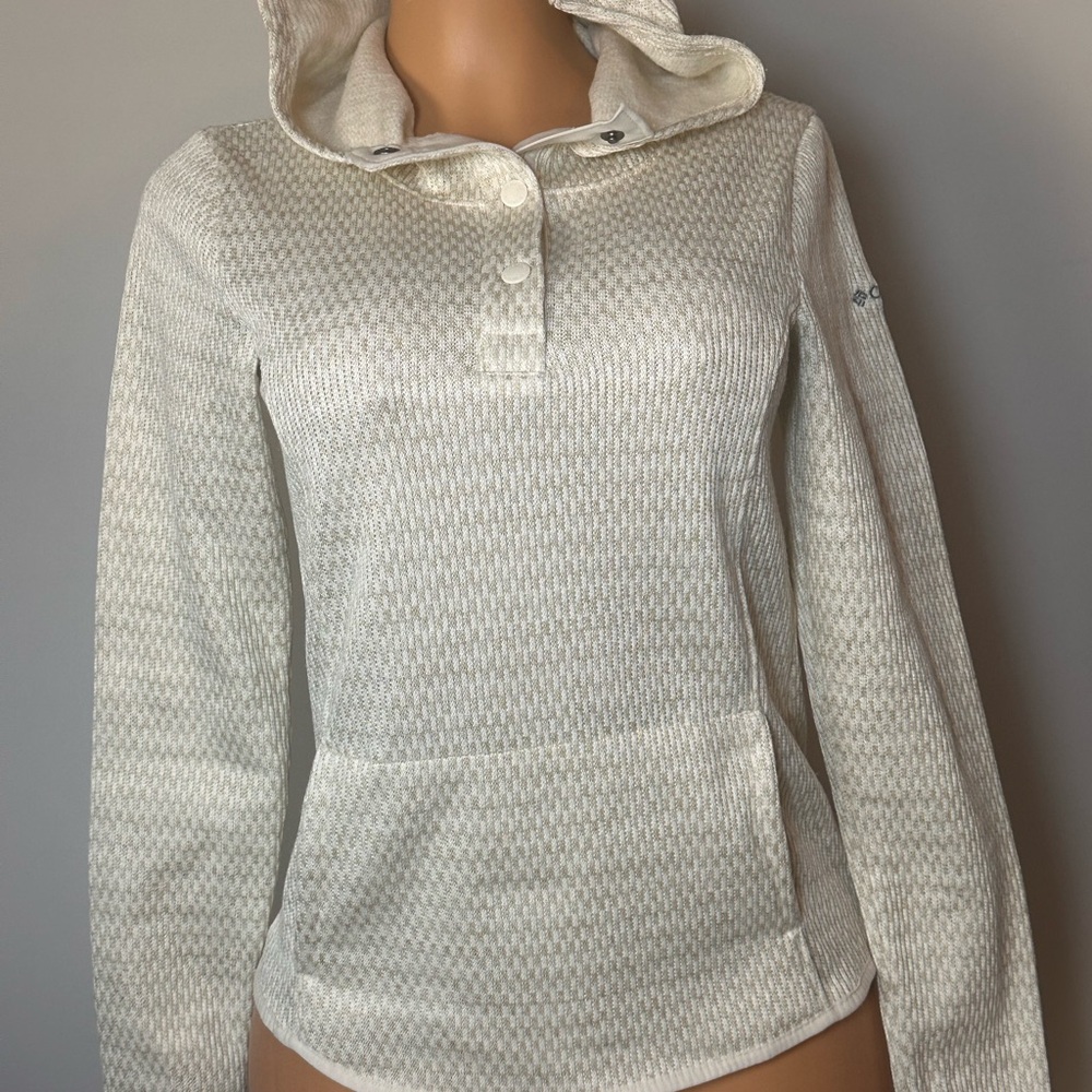 Columbia Cream Pullover Hoodie - Picture 2 of 3